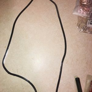 Silver plated necklace very nice high quality